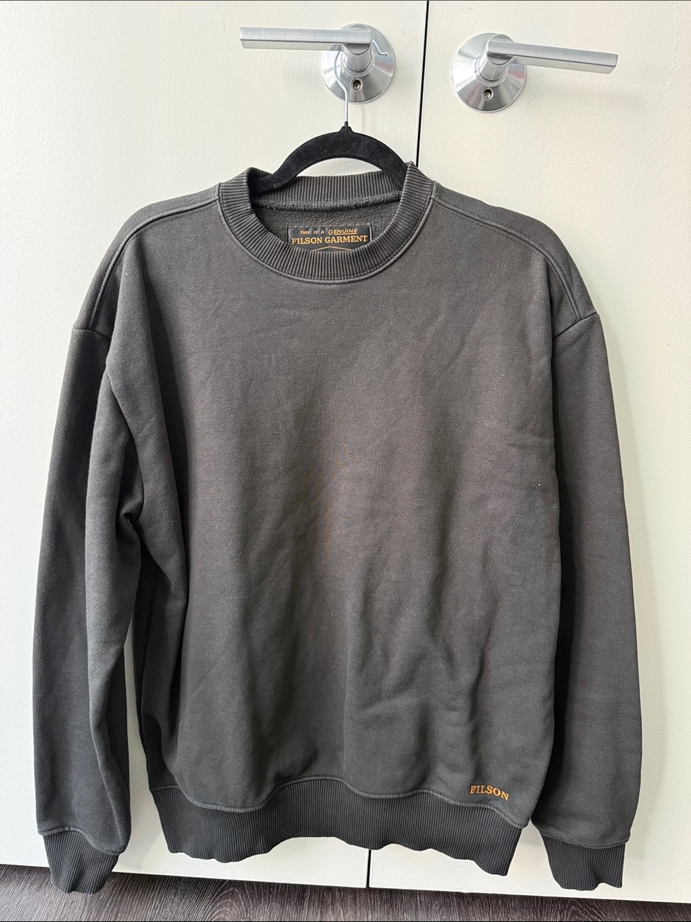 Filson Prospector Crewneck - Dark Gray